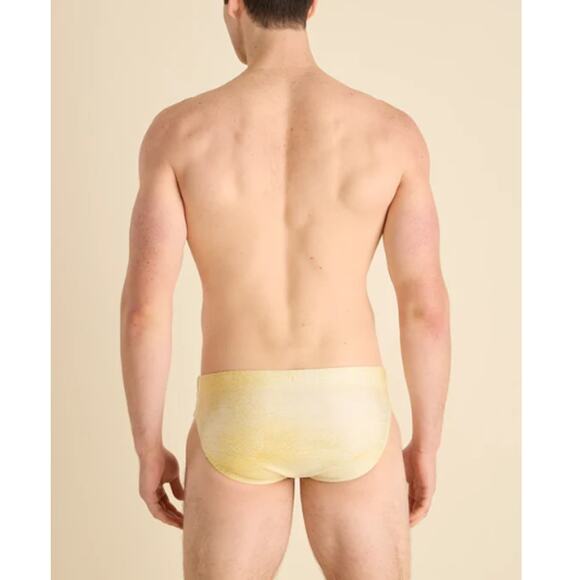 Chubbies Navy The Hidden Golds Tear-Away Swim Trunk Size XXL - Picture 12 of 13